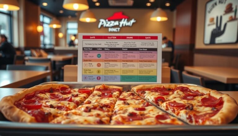 Pizza Hut Allergen Menu
